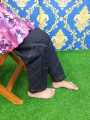 Cotton Embroidery Pant Cut Plazo For Women..