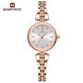 NAVIFORCE NF5034 Simple Luxury Watch for Women Casual Ladies Zinc Alloy Bracelet Band High Quality Female Quartz Wrist Watch.