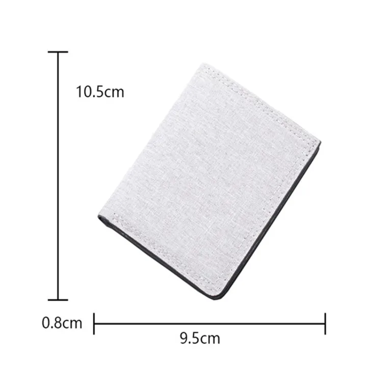 Unisex%20Travel%20Credit%20Card%20Foldable%20Wallet%20Coins%20Purse%20Bank%20card%20Men%20Short%20Wallet%20Canvas%20wallet%20Slim%20Billfold%20ID%20Card%20Holder%20-%20Image%202