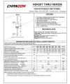 (100 Pcs) HER208 High Efficiency Rectifier Diode 2A 1000V 50-70ns DO-15 (DO-204AC) Axial 2 Amp 1000 Volt HER 208. 