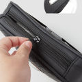 SL Car Tissue Holder PU Leather Backseat Tissue Case With Adjustable Strap Wipes Dispenser Interior Parts. 