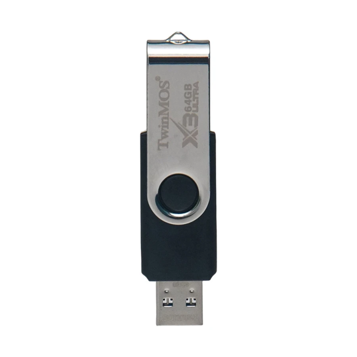 TwinMOS%20X3%20Ultra%2064GB%20USB%203.2%20Black-Silver%20Pen%20Drive%20-%20Image%203