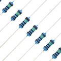 100Pcs Tolerance 1% 6.8K Ohm Resistor 6.8K Ohm Carbon Film Resistor 6.8K Ohm 1/4W Resistance 0.25 Watt Fixed Resistors Passive Components Parts. 