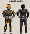 Optimus Prime RhubarbiBee Muscle Costume Children's HalloweencosplayTransformersMask Deformation.