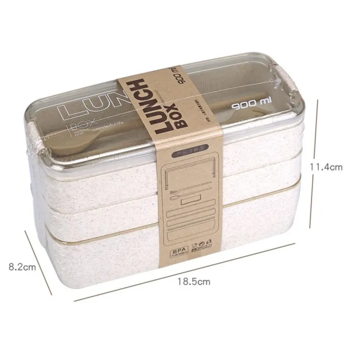 Lunch%20Bag,Re-usable%20Airtight%20Food%20Storage%20Containers,%20Dishwasher%20Safe,900%20ML%20Bento%20Lunch%20Box%20Set%20With%20Bento%20-%20Image%203