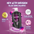 International Thailand Product Sunsilkse Co-Creations Black Shine Shampoo 625ml. 
