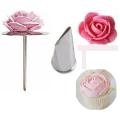 1 pieces Rose Stand and 1 pieces Rose Nozzle for Cake Decoration1+1 Combo Rose Stand + Rose Nozzle for Cake Decoration. 