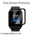 Time Square Realme Watch 2 Pro Smart Watch PMMA Plastic Full Coverage Screen Protector. 