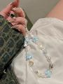 Summer Sea Salt Mobile Phone Lanyard - Handmade Star Anti-Lost Chain. 