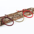 Ethnic Style Handmade Braided Knot Adjustable Red Silk String Cord Tibetan Buddhist Women Lucky Bracelets.