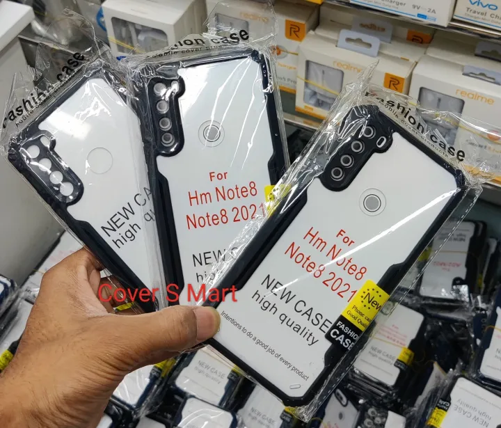 For%20Redmi%20Note%208%20/Note%208%202021%20Transparent%20Back%20Case%20Xundd%20Hard%20Phone%20Cover%20Case%20-%20Image%202