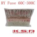 5pcs Thermal fuse RY Tf 175 180 184 Celsius degrees 10A250V Metal Thermal Protector thermal fuse metal shell Thermal Cutoff. 
