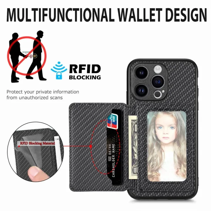 Fashions%20High%20Quality%20Carbon%20Fiber%20Case%20For%20POCO%20C31%20F3%20F5%20M3%20M4%20X4%20X5%20Pro%20M5%20M5S%20X3%20Nfc%20Gt%202in1%20Magnetic%20Card%20Bag%20Photo%20Frame%20Cover%20-%20Image%202