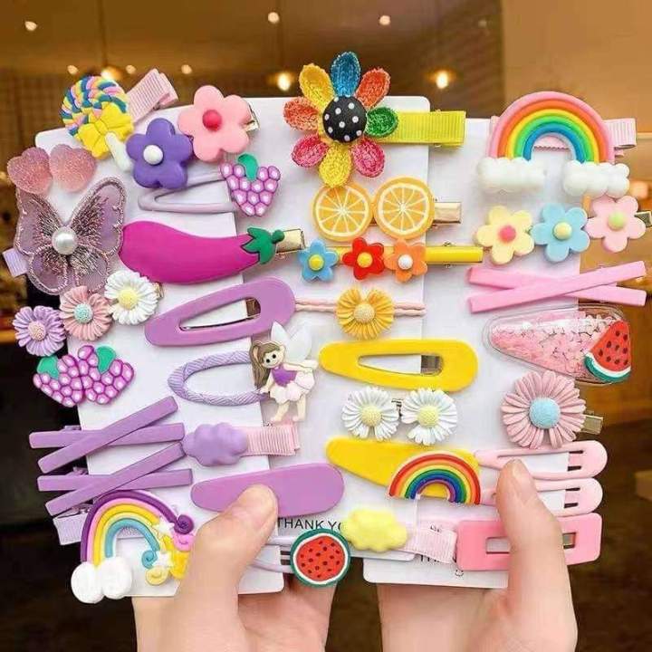 14%20Pcs%20Baby%20Girl%20Hair%20Clip%20Set%20for%20Children%20Hair%20Accessories%20-%20Image%202