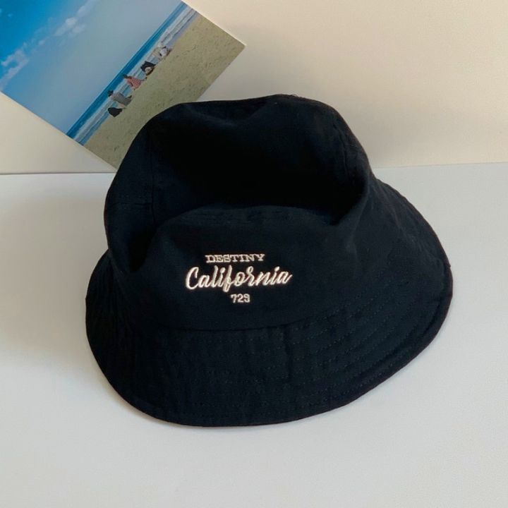 New%20Kids%20Bucket%20Hat%20Sumbrero%20Letter%20Embroidery%20Summer%20Simple%20Baby%20Fisherman%20Hat%20Sun%20Protection%20Outdoor%20Beach%20Hat%20Sunscreen%20Sun%20Hat%20-%20Image%207