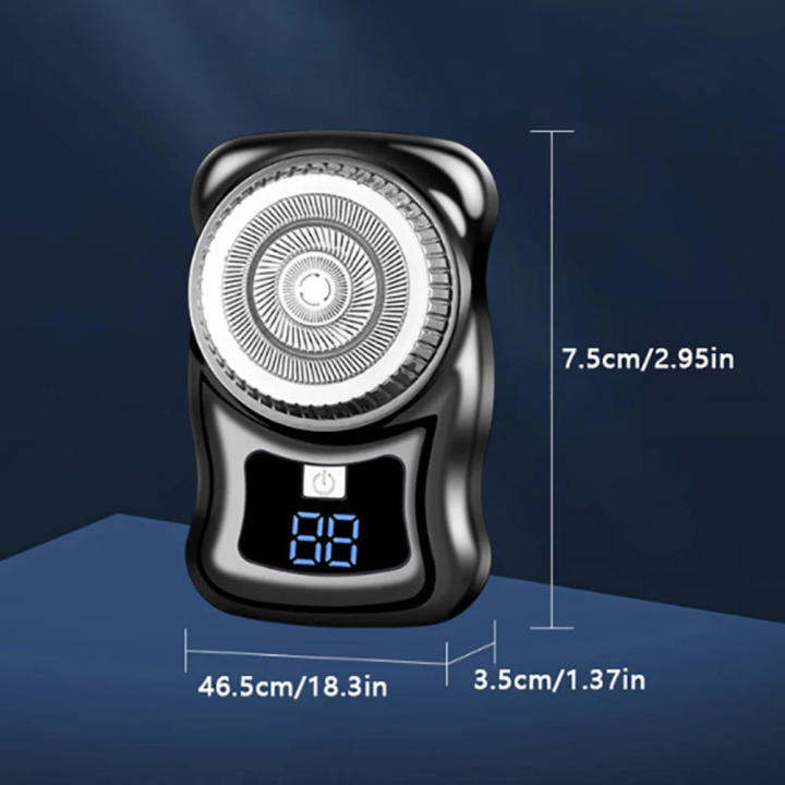 Washable%20Men's%20Shaver%20Quick%20Charger%20Travel-Friendly%20Rechargeable%20Pocket%20Razor%20ABS%20Mini%20Shaver%20for%20On-the-go%20Personal%20Grooming%20-%20Image%204