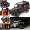 1:24 Scale Brabus Mercedes Benz G65 Model Car Diecast Metal Car Toy Vehicle Alloy Car Miniature Toy Birthday Present.