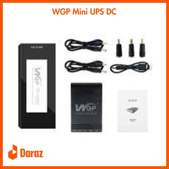 Mini UPS For Router And ONU 5/9/12v Up To 8 Hours Backup | Daraz.com.bd