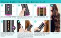 Hair Curler Wireless Automatic Curling Iron Portable Ceramic Barrel Portable Auto Wand LCD Display Rechargeable Cordless.