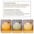 300ML Small Onion Electronic Spray Diffuser Cool Usb Night Light Air Portable Ultrasonic Hydrating Water Humidifier. 