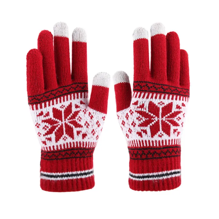 Full%20Finger%20Gloves%20Air%20Permeability%20Snowflake%20Pattern%20Gloves%20-%20Image%205