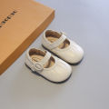 Girl 2023 Spring and Autumn New Princess for Children 1 to 3 Years Old Non slip Small Leather Soft Sole Baby Walking Shoes. 