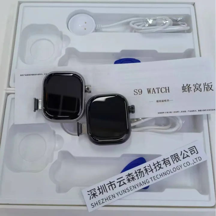 Cross-Border%20CD99%20Smart%20Watch%20All%20Netcom%204G%20Cellular%20Plug-in%20Cards%20Edition%20180%20Degree%20Rotating%20Camera%20S9%20Sports%20Watch%20-%20Image%204