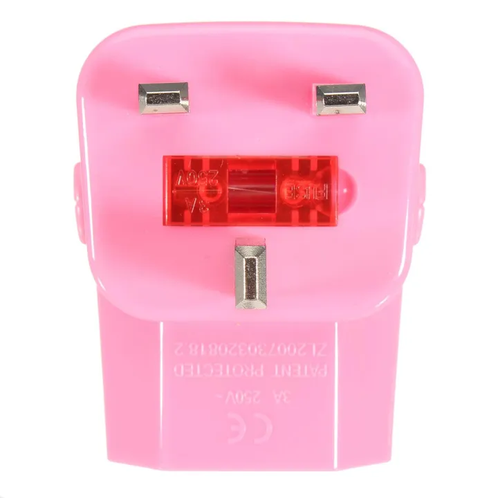 World%20Travel%20Adapter%20Dual%202%20USB%20Plug%20Charger%20Power%20Converter%20Adaptor%20Pink%20-%20Image%204
