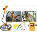 DC 12V Taking Shower Washing Car Washing Dish Water Power Adjustable Automobile Shower Set with 2m Plastic Hose.