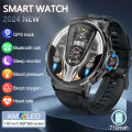 2024 New 1.85 Inch Ultra HD AMOLED Display Bluetooth Call Smart Watch Men 710 mAh Battery Sports Tracker Watches for Android IOS.