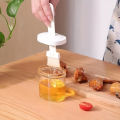 2-in-1 Oil Brush with Bottle Silicone BBQ Basting Brush Heat Resistant Air Fryer Tool | 100% Food Grade BPA Free Silicone.