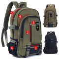 2022 New Mountaineering Bag Backpack for Men Canvas Large Capacity High School Backpacks Outdoor Travel Camping Bag Computer Bag. 