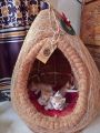 Cat house with soft cushion bed - বিড়ালের বাসা  - for deshi & persian cat. 