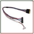 LVDS Cable 2ch 6bit I-PEX 20455-040E 40 Pins Pitch 0.5mm for 1280x800 1440x900 1920x1080 Resolutions LED Backlight Panel 3.3V Only Support 40 pin Laptop Display.