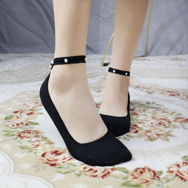 Street%20stall%20socks%20for%20women%20on%20Douyin,%20the%20same%20style%20as%20Internet%20celebrity%20strap%20socks,%20lace%20edge,%20thin,%20low-cut%20invisible%20pearl%20boat%20garter%20anklets%20-%20Image%203