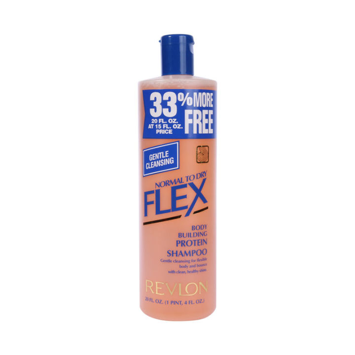REVLON FLEX BODY BUILDING PROTEIN SHAMPOO (USA) - 592ML