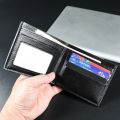 Foreign Trade Hot New PU Leather Multi-functional Short Men's Wallet Fashion Portable Card Bag Men's Money Clip.