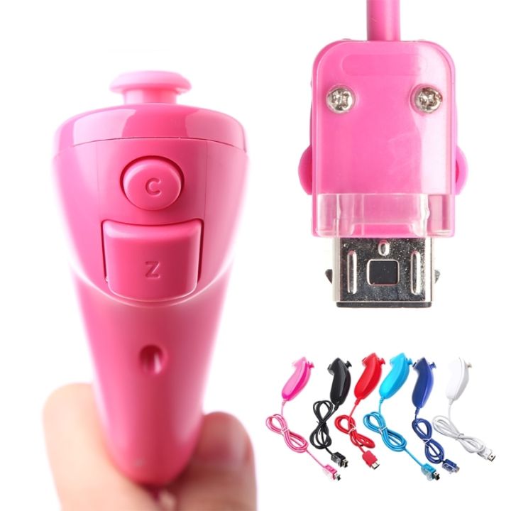Nunchuck%20Nunchuk%20Video%20Game%20Controller%20Remote%20For%20Nintendo%20Wii%20Console%205%20Colors%20-%20Image%204
