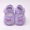 Cute Dot Bow Baby Girls Flat Shoes Anti-slip Soft Sole Cotton Lightweight Infant Shoe Summer Floral Thin Toddler Shoes. 