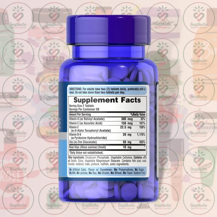 Puritan's%20Pride%20Zinc%20for%20Acne%20Skin%20Formula%20-%2050%20mg%20-%20100%20Tablets%20-%20with%20Vitamins%20A,%20C,%20E%20&%20B-6%20-%20for%20Clear%20Skin%20&%20Acne%20Support%20-%20Image%203