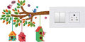 5 piece Decors transparent stickers.