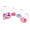 Kid's Makeup Toy Set, Washable Cosmetic Beauty Set With Cosmetic Bag For Little Girls Princess Birthday Present Gife Professional safety design. 