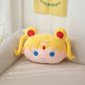 Anime Sailor Moon Plush Pillow Kawaii Tsukino Usagi Plushies Room Decor Chiba Mamoru Stuffed Doll Girlish Gifts Birthday Present.