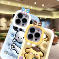 FELMYST for OPPO A17 A17K Back Cover Cartoon Cute Kuromi Melody Print Monster Lens Phone Case. 