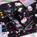 Anime Sanrio Figure Scratch Painting Card Hello Kitty Melody Cinnamoroll Kuromi Drawing Graffiti Toy Kids Early Learning Gift. 