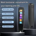 Scan Reader Pen, OCR Digital Pen Reader, Text to Speech Reading Pen, Voice Translator Machine 131 Language Translator Easy Install Easy to Use. 