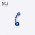 1PC 14G G23 Titanium Piercing Nose Ring Navel Surgical Belly Button Rings Navel Piercing Goth Ombligo Ball Nombril.