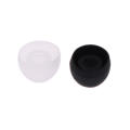 High-quality silicone Silicone ear tips Enhanced sound quality /black color and long-lasting Replacement earbud tips Pack of. 