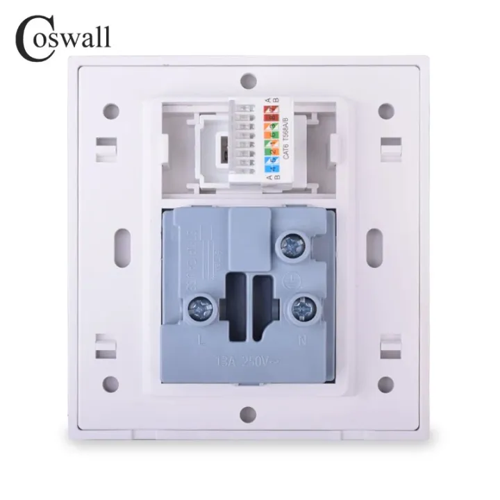 %E3%80%90YIYANGMAOYI111%E3%80%91Coswall%20PC%20Panel%20Universal%203%20Pin%20Wall%20Socket%201%20RJ45%20Internet%20Computer%20Data%20Connector%20White%20Color%20Modular%2086*86mm%20-%20Image%204