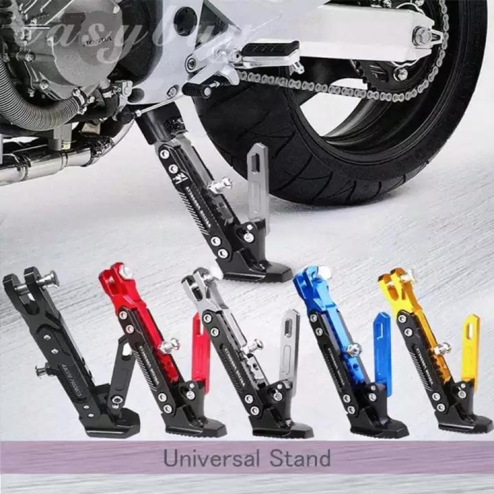 Universal CNC Aluminum Alloy Adjustable Kickstand Foot Side Stand for Motorcycle